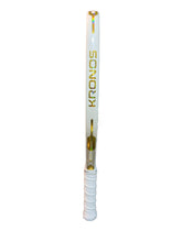 Carregar imagem no visualizador da galeria, RAQUETE DE BEACH TENNIS AMA SPORT KRONOS WHITE TITANIUM HUGO RUSSO
