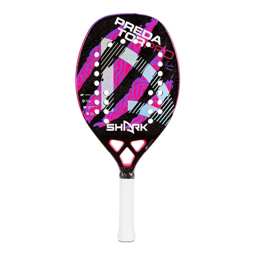 Raquete de Beach Tennis Shark Predator 22mm